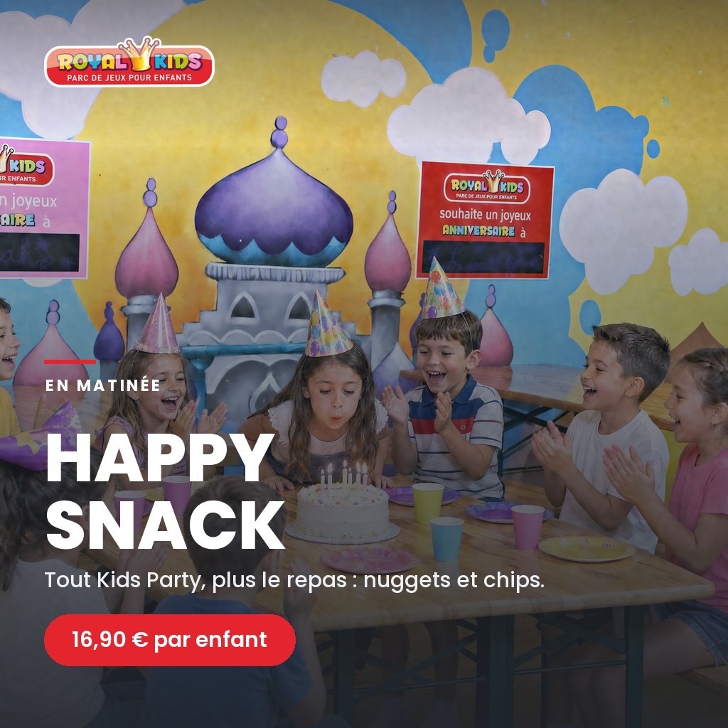 Happy Snack — 16,90 € par enfant