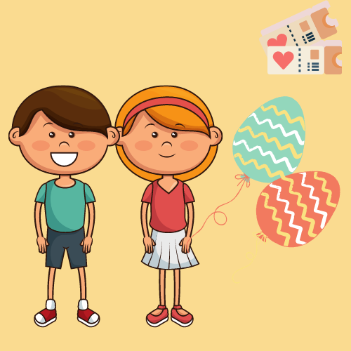 Billet d'entrée journée Pâques Enfant