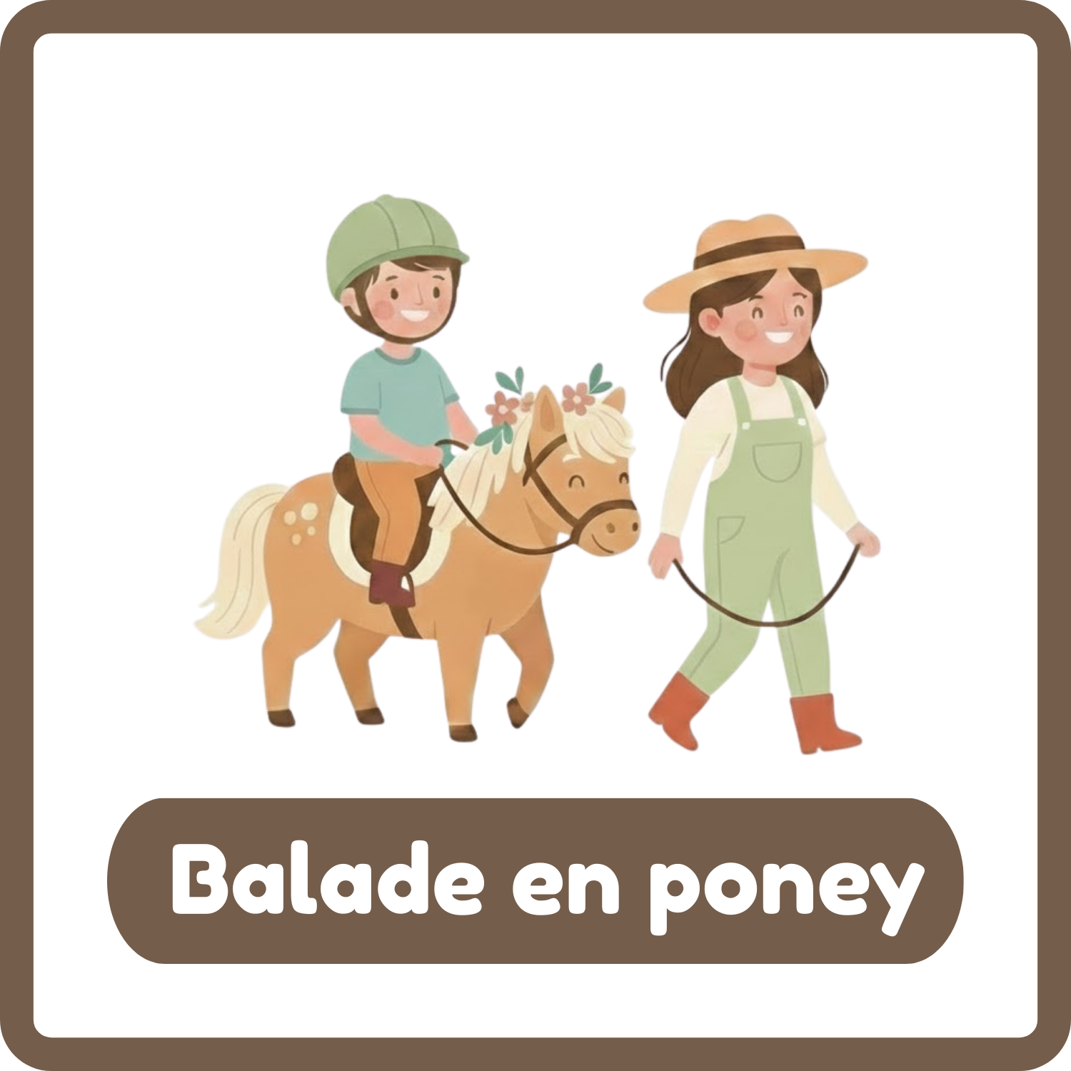 Balade en poney