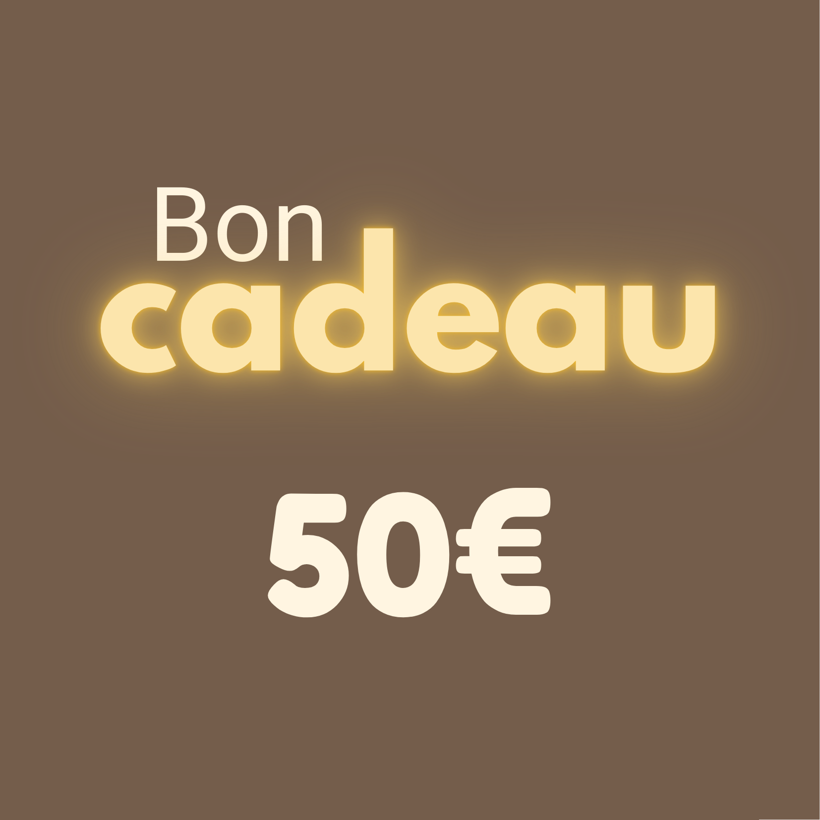Bon Cadeau - 50€