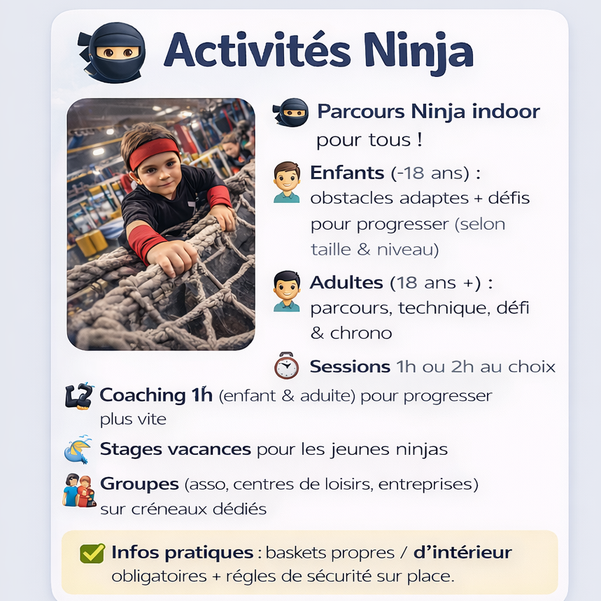 Activités Ninja