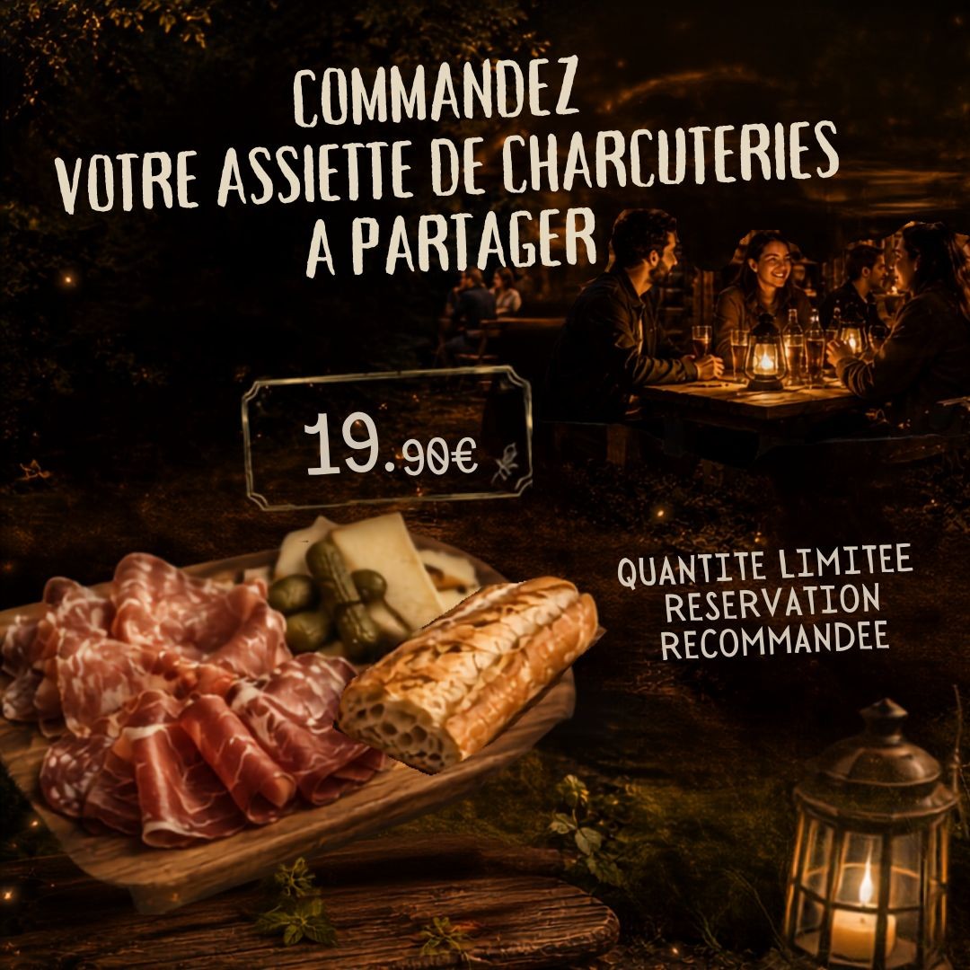 Assiette charcuterie duo Nuit des invisibles