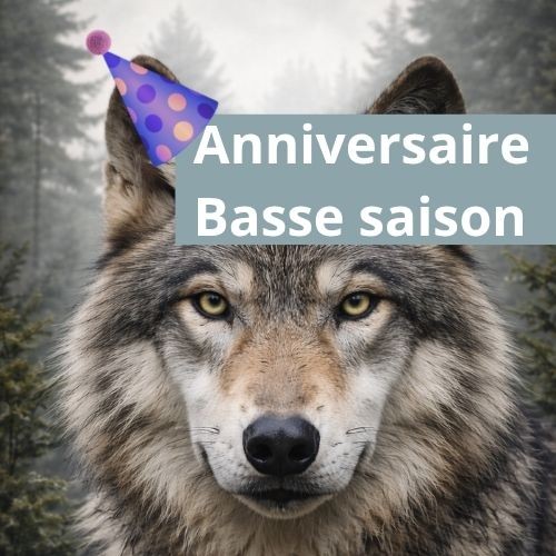 Anniversaire adulte basse saison