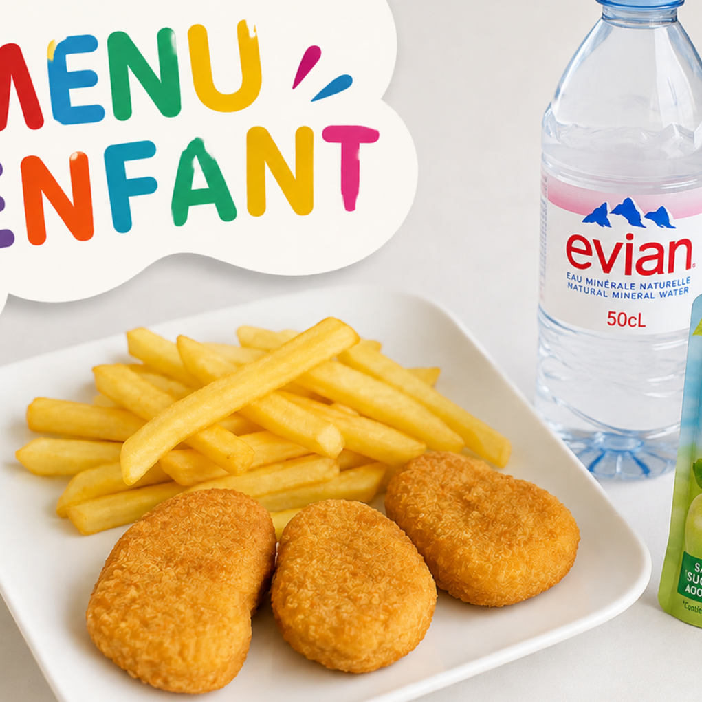 1 entrée enfant + 1 menu