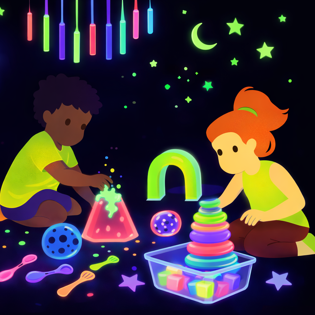 Atelier Explore en Fluo (À partir de 15 mois)