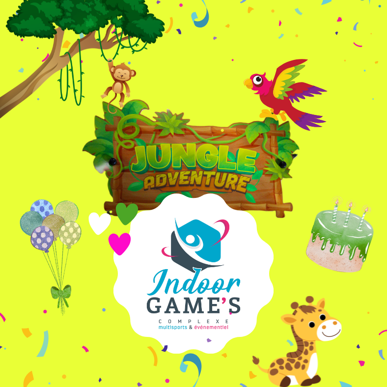 Anniversaire Jungle 0-6 Ans