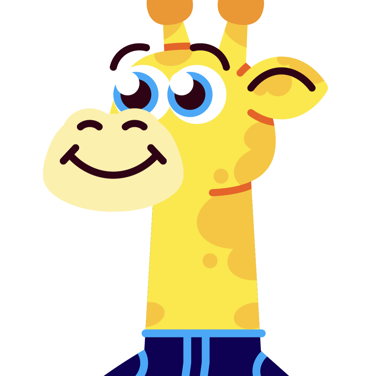 Formule anniversaire ZAFIRA la girafe