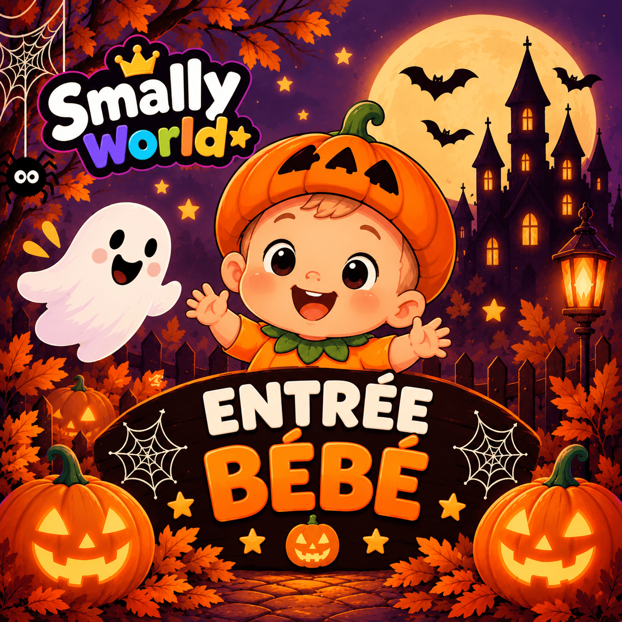Smally Halloween - entrée bébé - de 18 mois