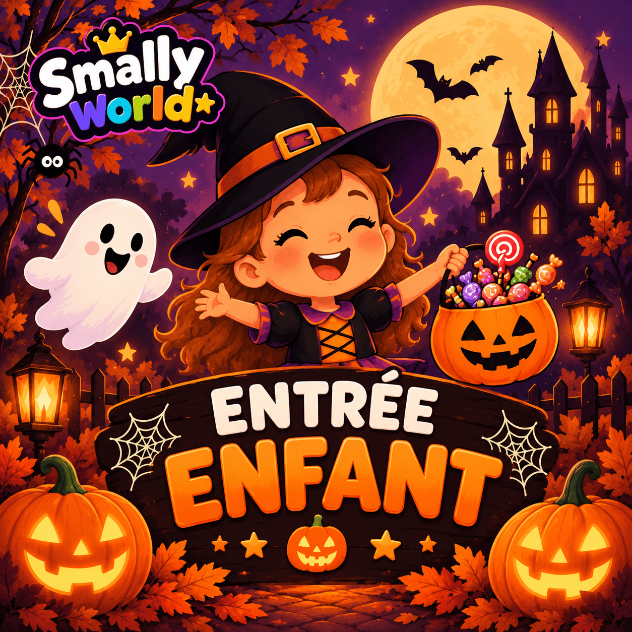 Smally Halloween - entrée enfant + de 18 mois
