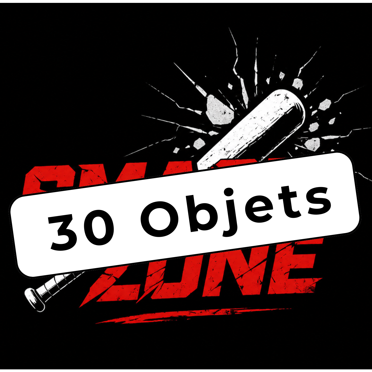 Salle Smash Zone (30 objets)