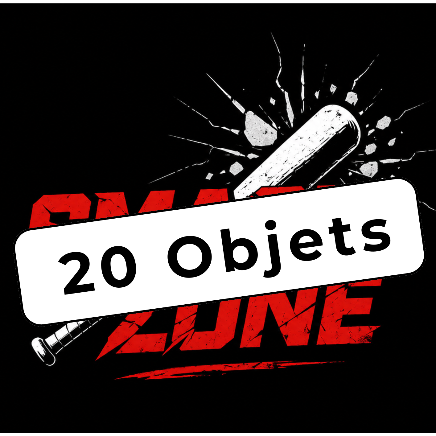 Salle Smash Zone (20 objets)