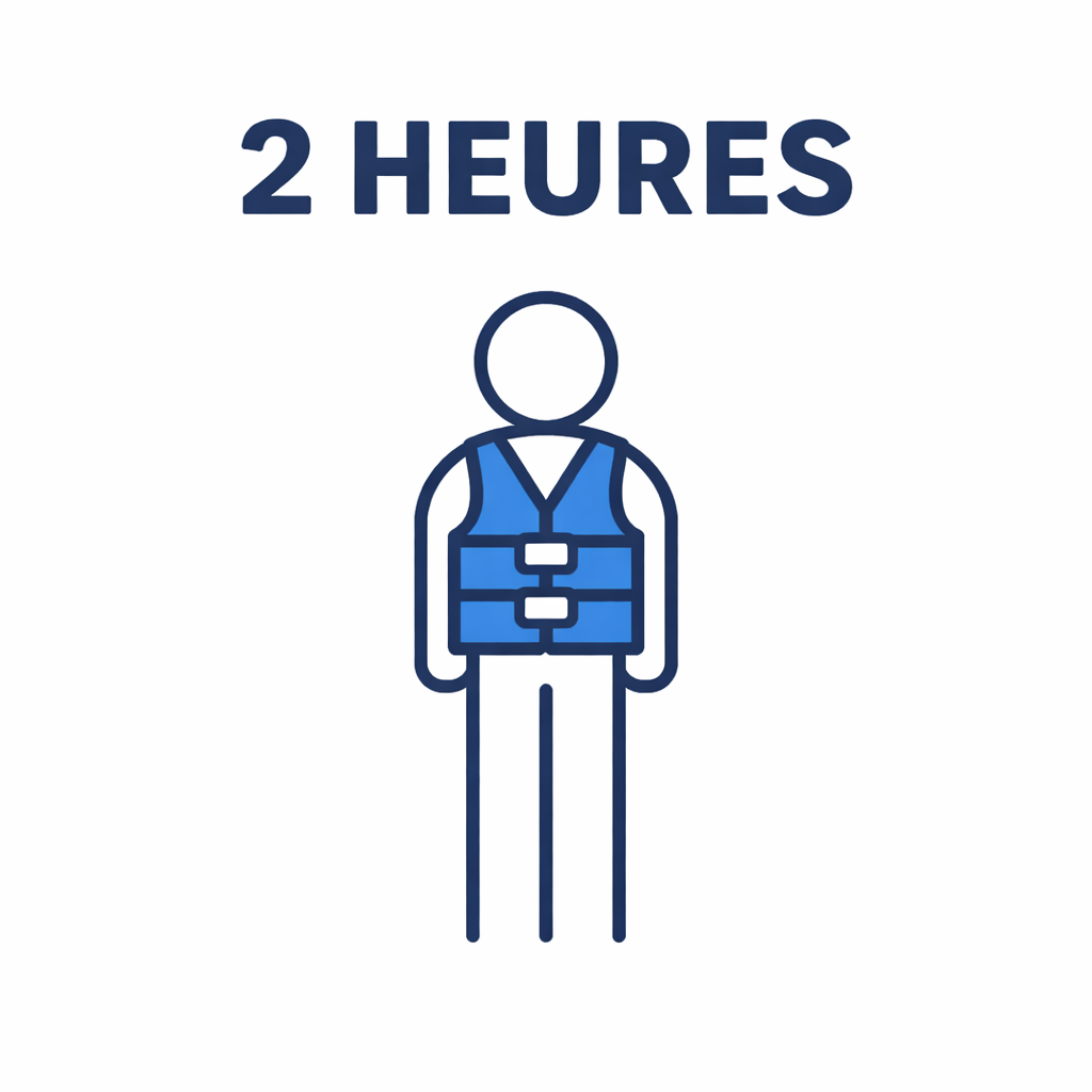 Entrée 2 heures consécutives
