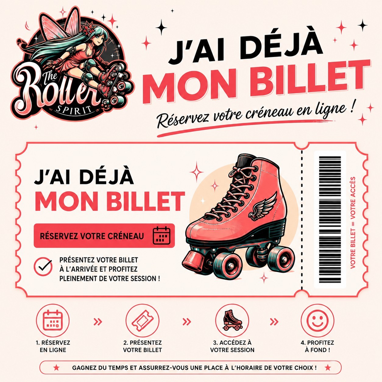 J'ai déjà mon billet  !