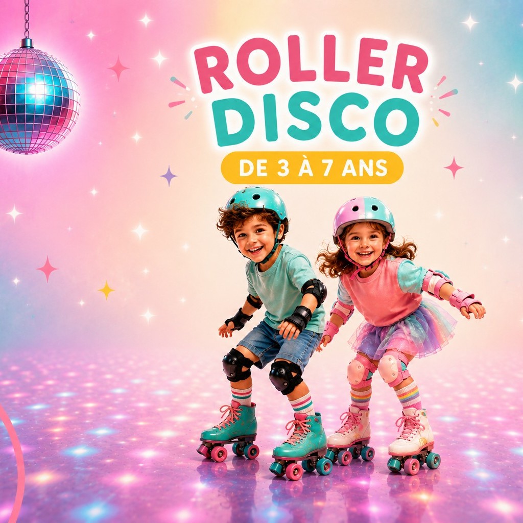Roller Disco de 3 à 7 ans inclus