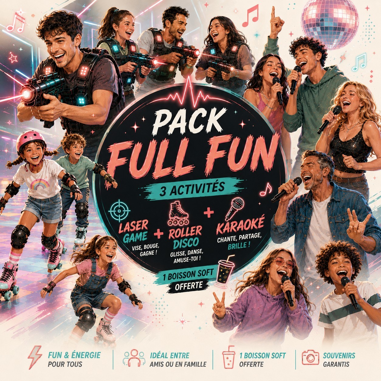 Pack Full Fun à partir de 7 ans