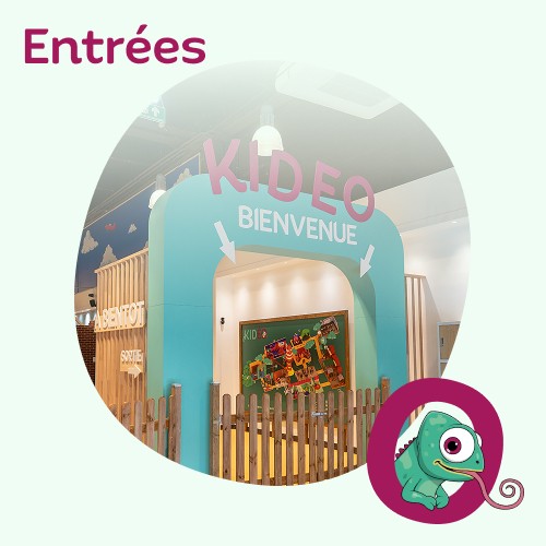 Entrée au parc Kidéo