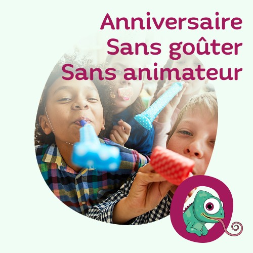 Anniversaire sans goûter (sans animateur)