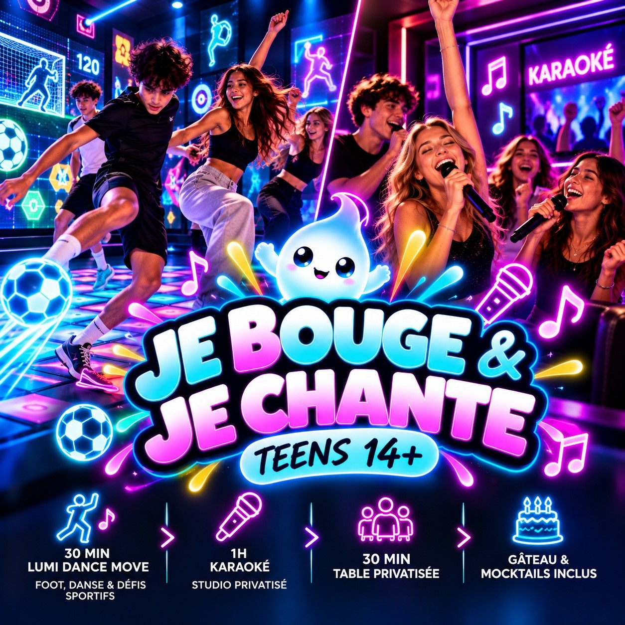 JE BOUGE & JE CHANTE — TEENS 14+