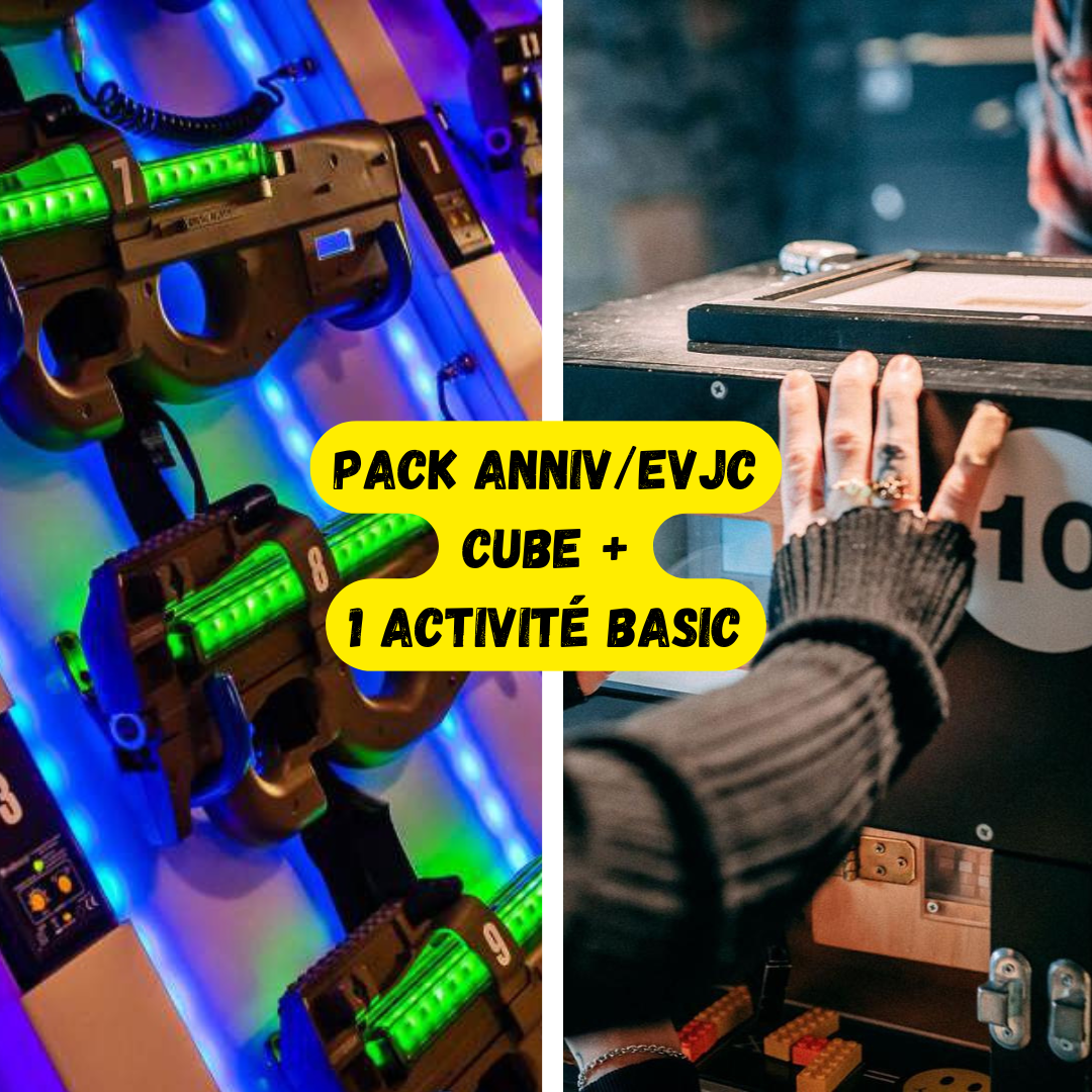 ANNIV/EVJC CUBE + 1 ACTIVITE BASIC