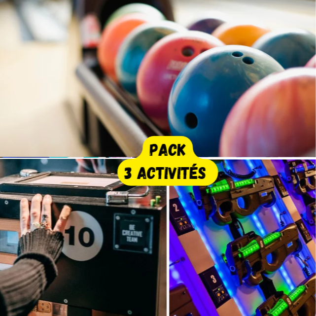 Pack 3 activités
