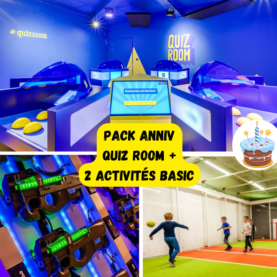 ANNIV QUIZ ROOM KIDS + 2 ACTIVITE BASIC