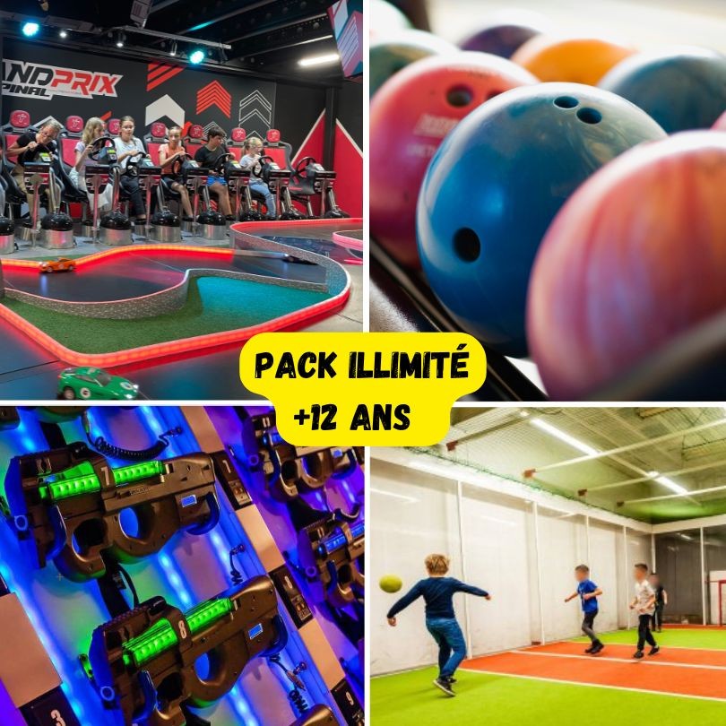 Pack illimité plus de 12ans