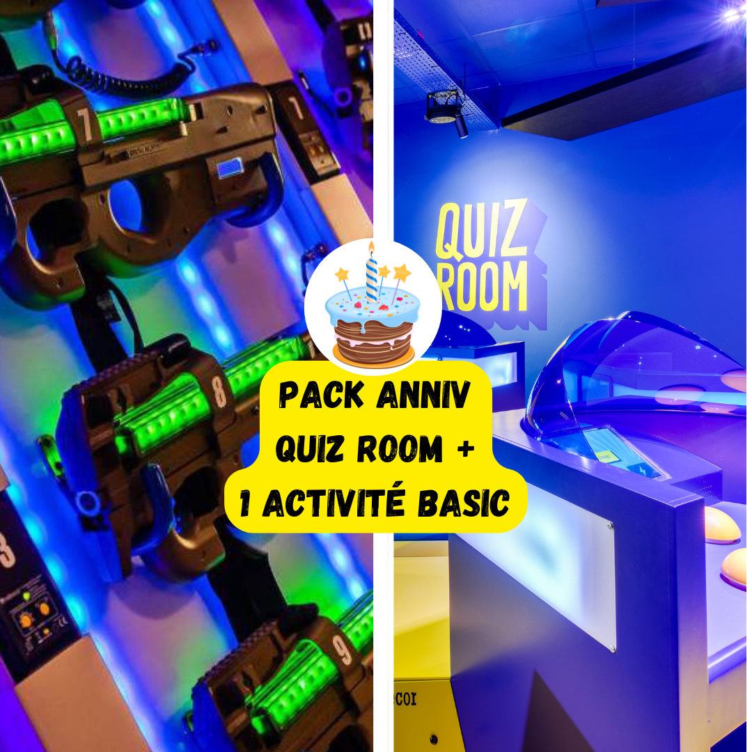 ANNIV QUIZ ROOM KIDS + 1 ACTIVITE BASIC