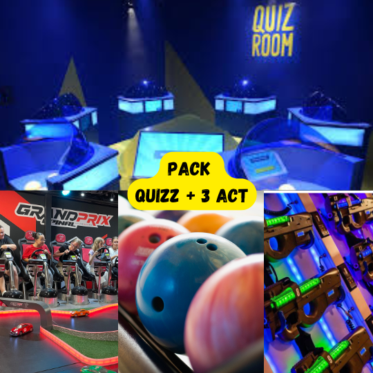 PACK QUIZ ROOM + 3 ACT