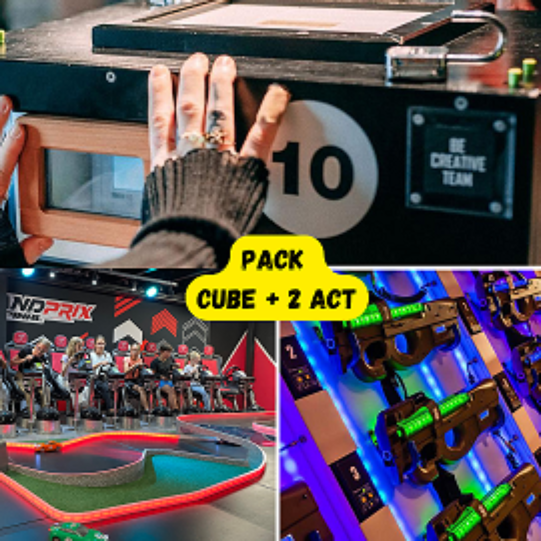 PACK CUBE + 2 ACT