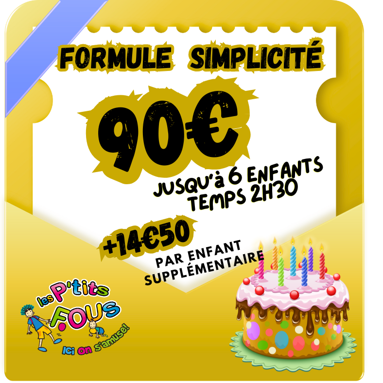 Anniversaire Formule Simplicité