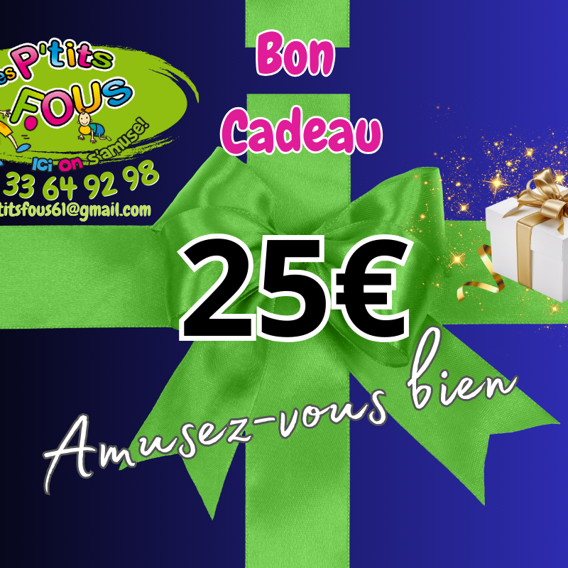 25€ Bon Cadeau LPF