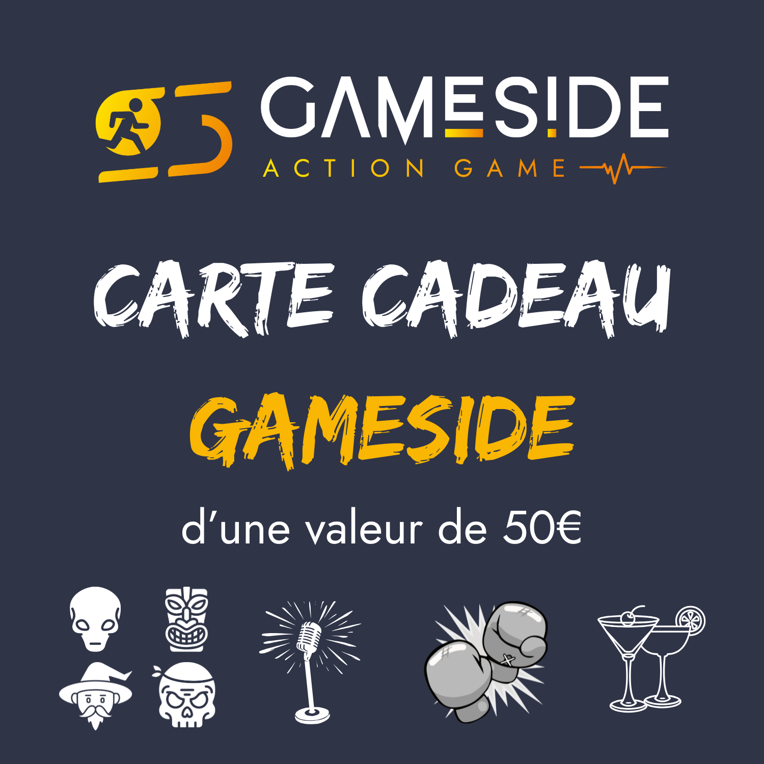 Carte Cadeau Gameside