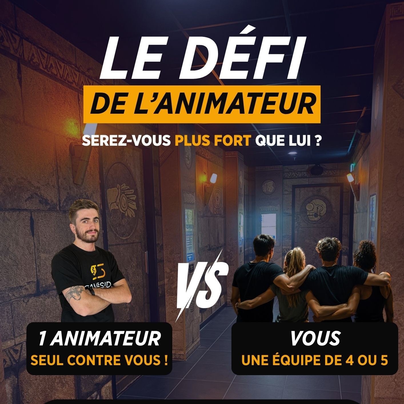 1 Animateur VS Tout le monde