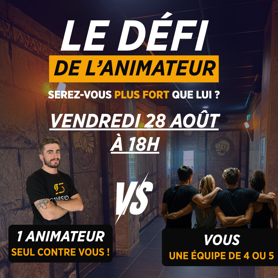 1 Animateur VS Tout le monde