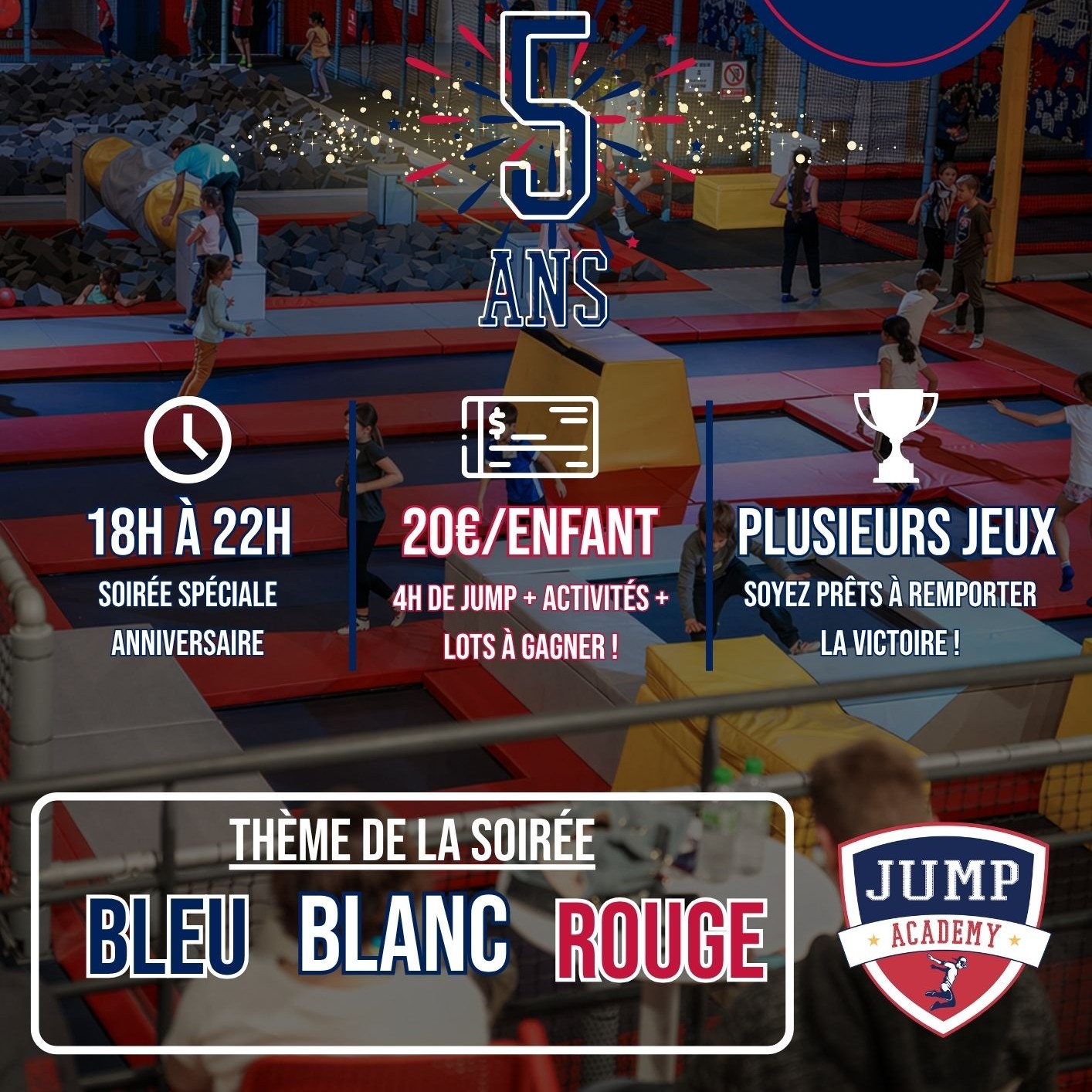 Anniversaire 5 ans Jump Academy !