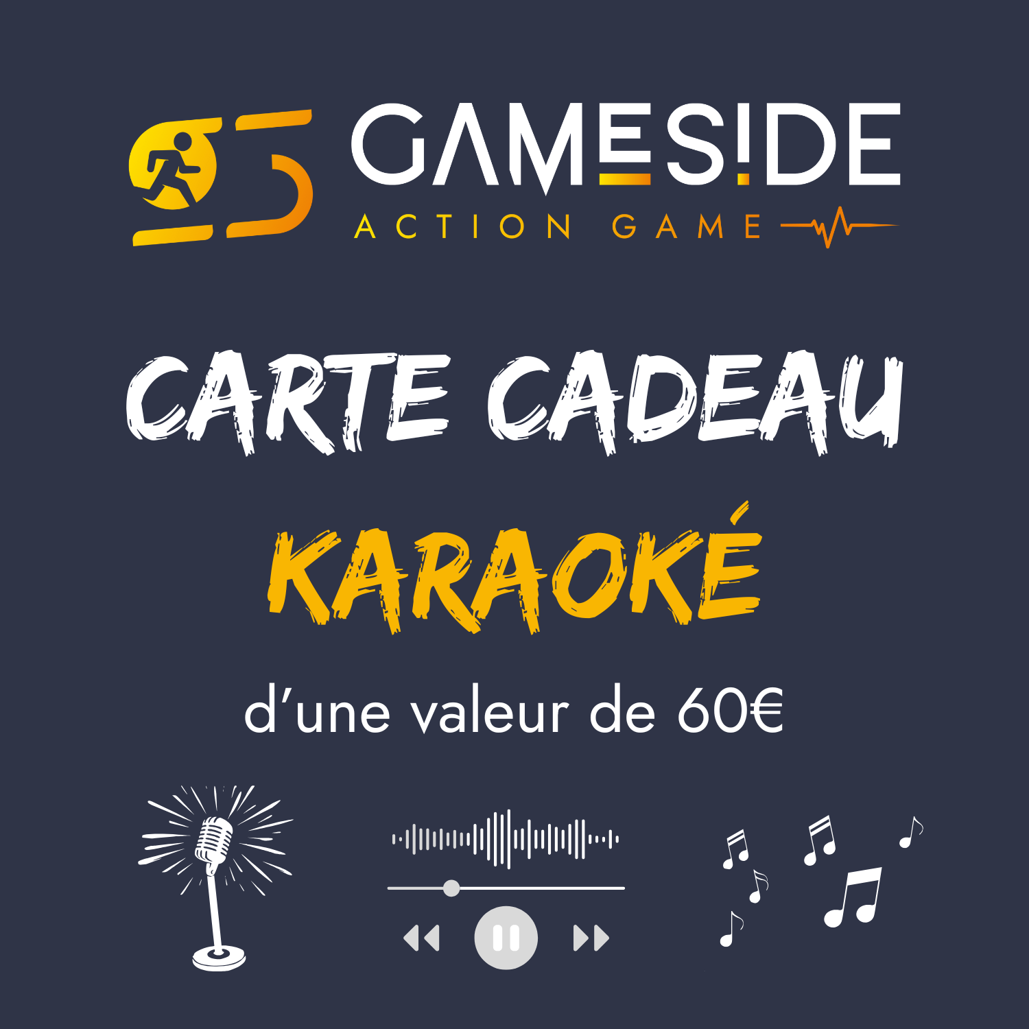 Carte Cadeau Karaoké