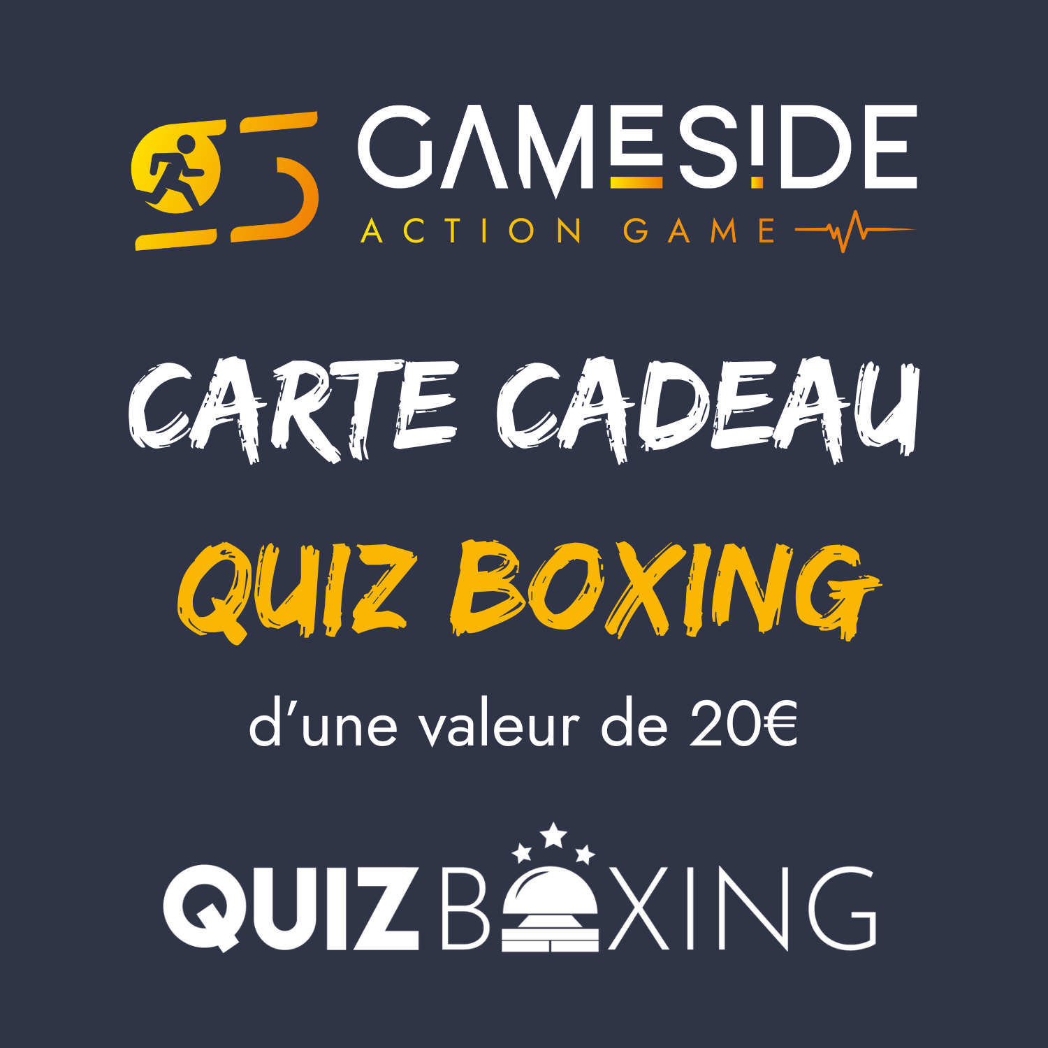 Carte Cadeau Quiz Boxing