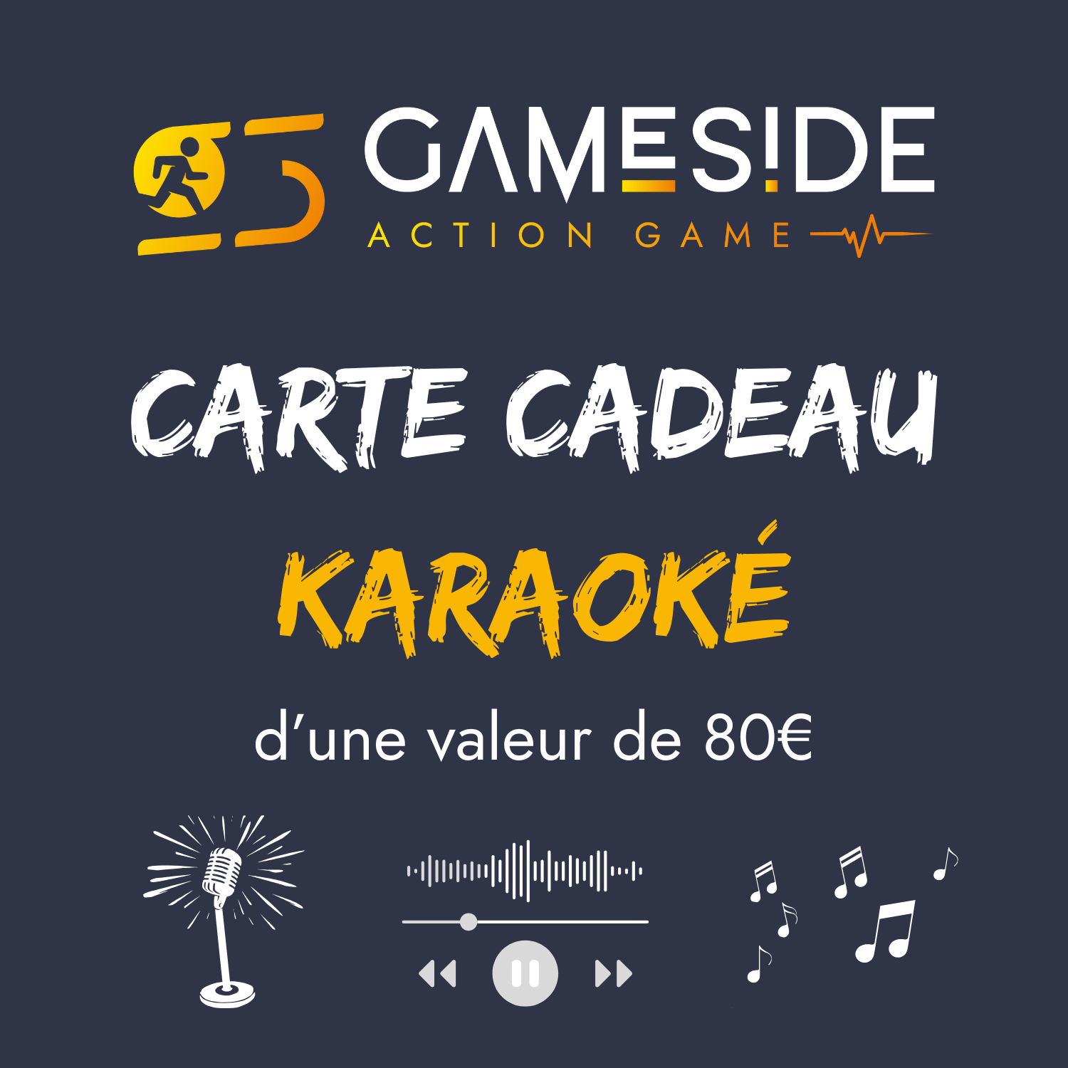 Carte Cadeau Karaoké