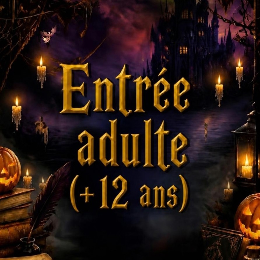 Entrée adulte (+12 ans)