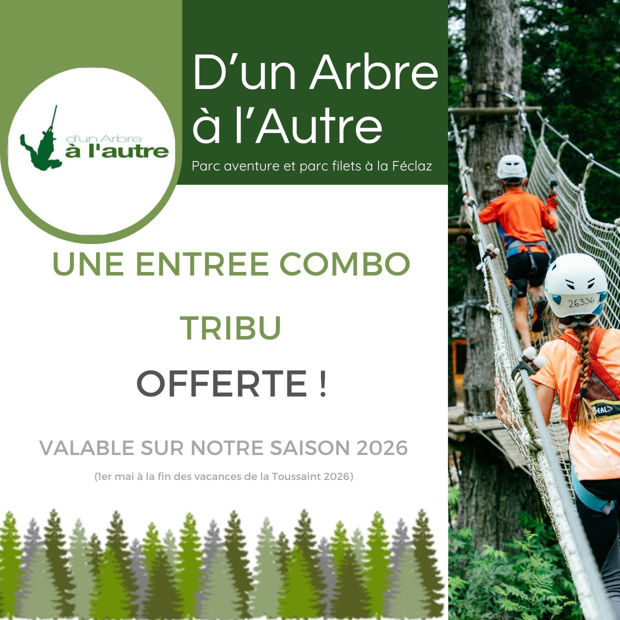 Bon cadeau Combo Tribu
