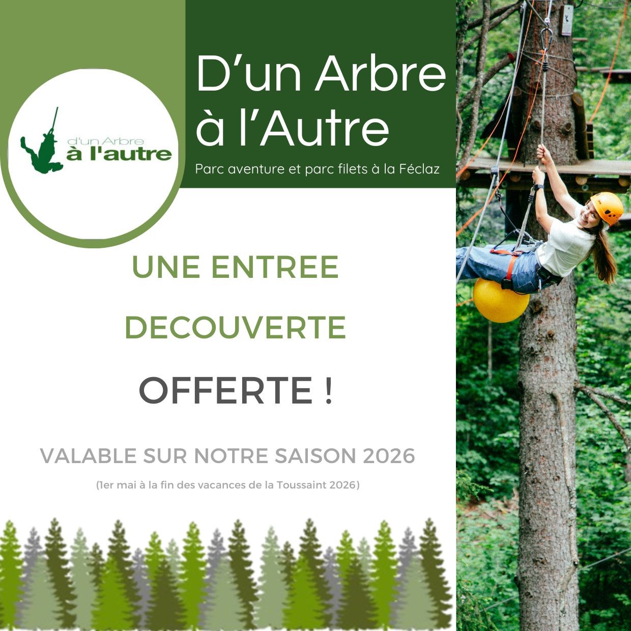 Bon Cadeau parcours découverte