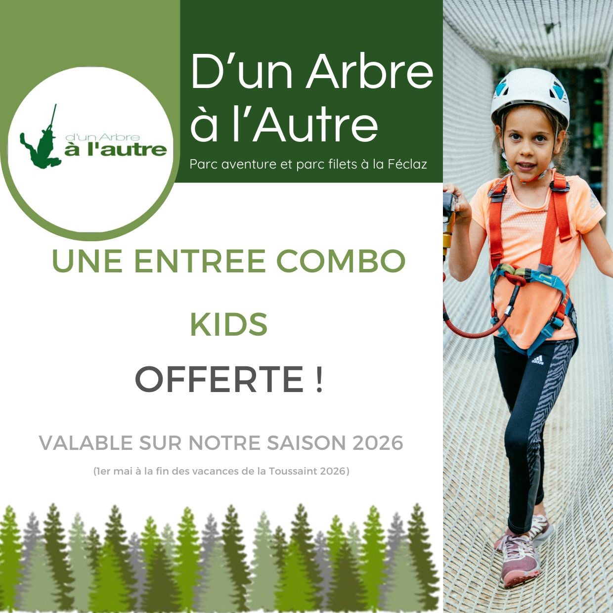 Bon cadeau Combo Kids