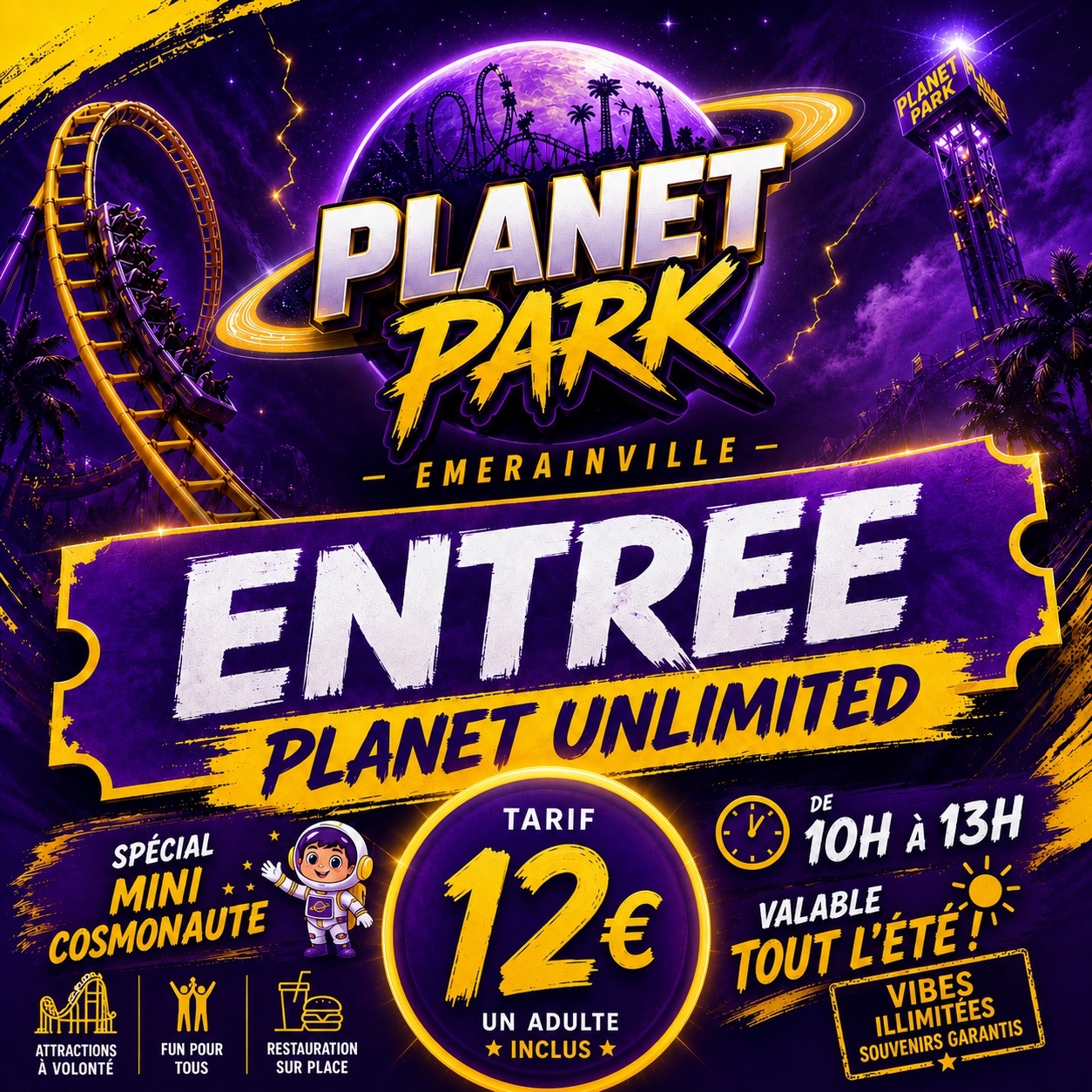 Entrée Mini - Planet Unlimited