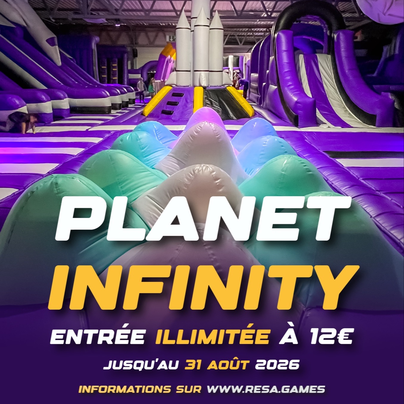 Entrée Infinty - Un été en Illimité