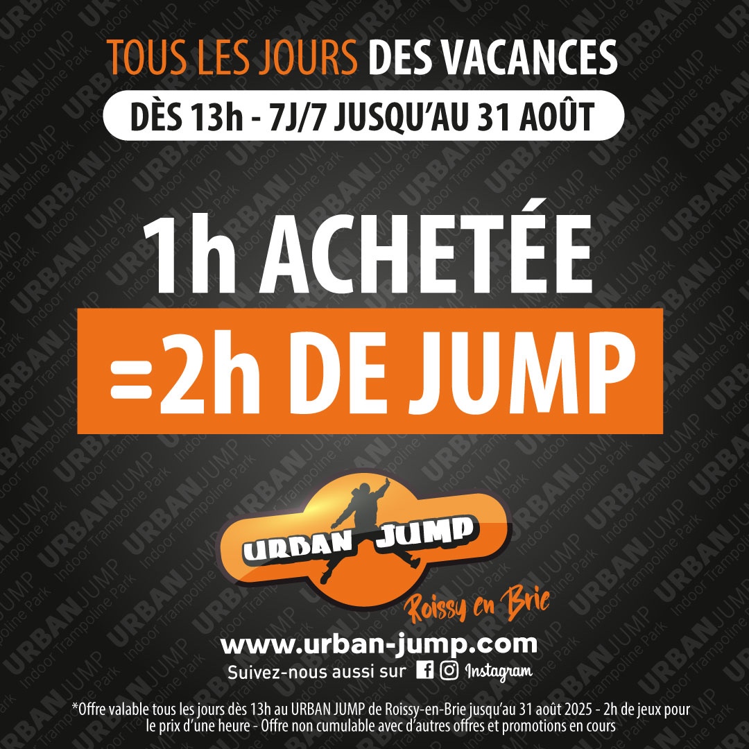 1h achetée = 2h de Jump