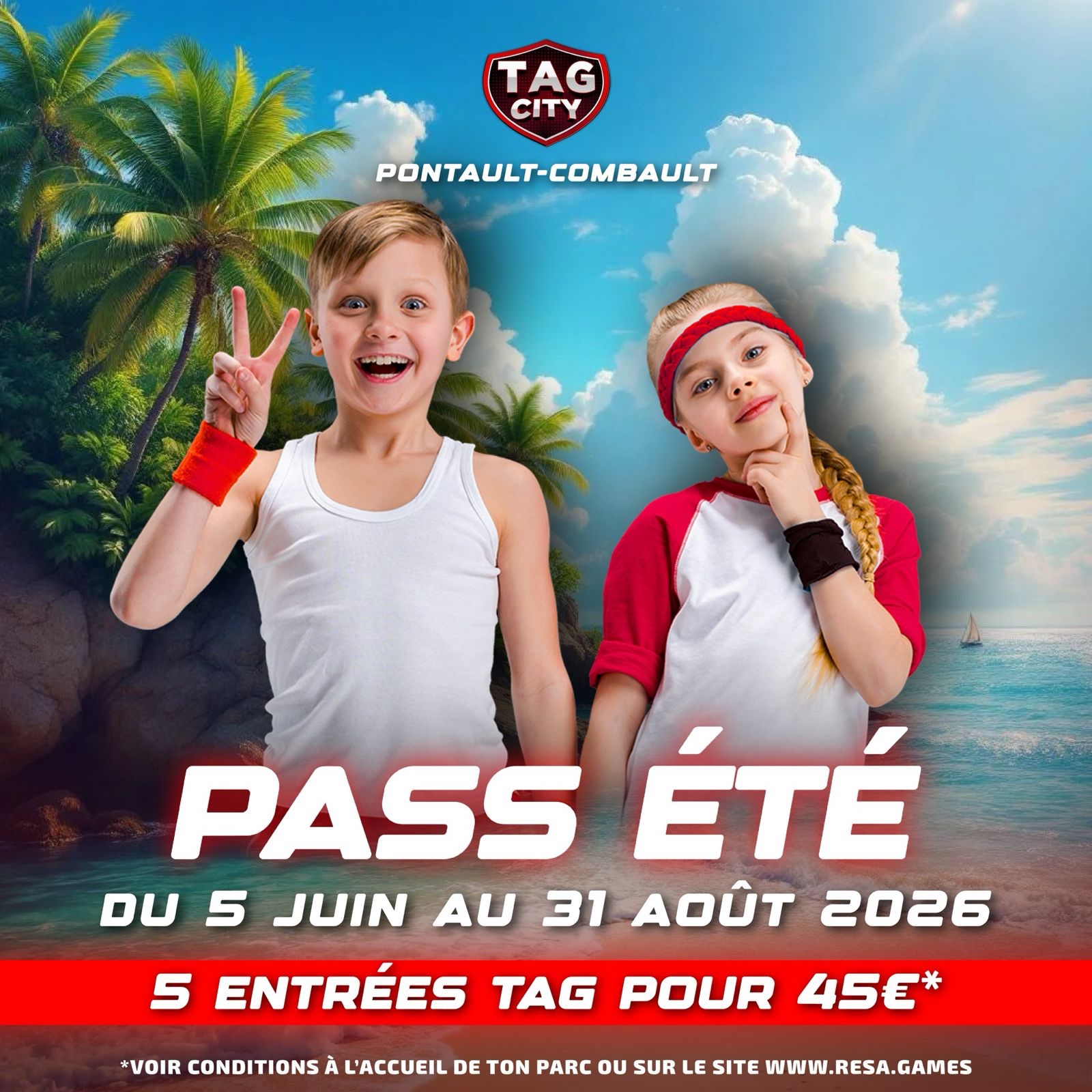 PASS ÉTÉ 2026 - 5 ENTRÉES