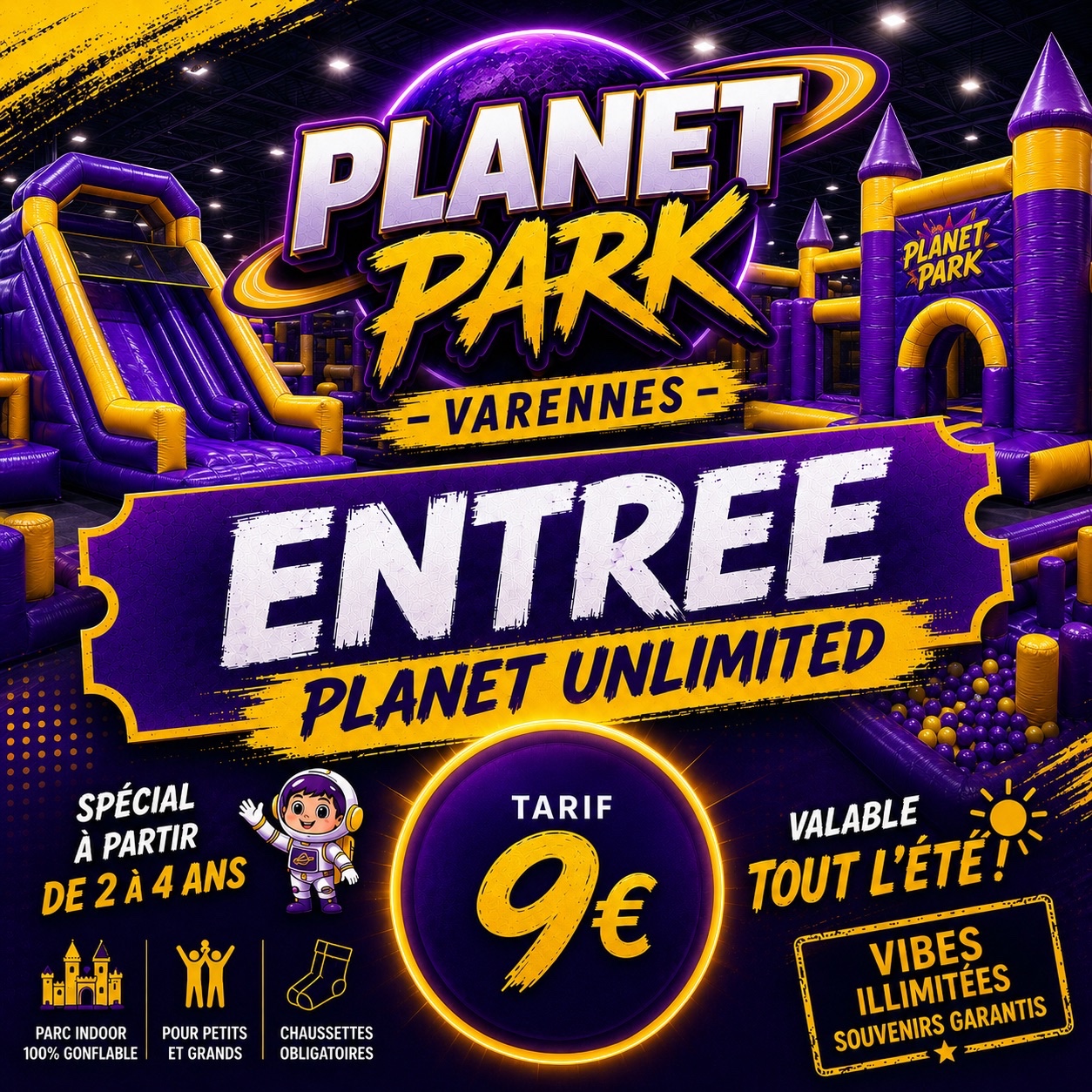 Entrée Mini - Planet Unlimited