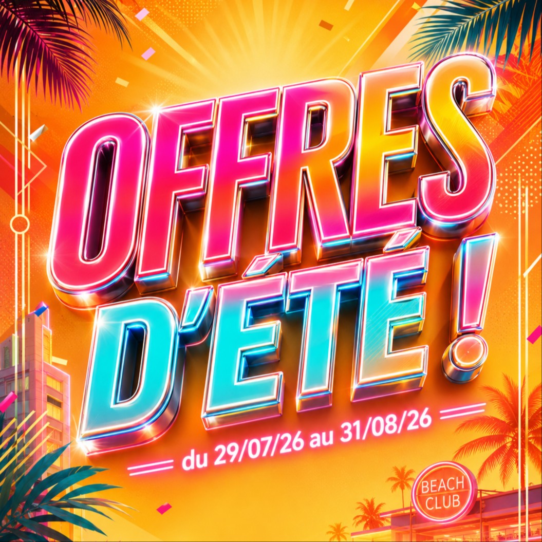 Offre été Sessions GT 2 x 15mins + 1 x 15 mins offert