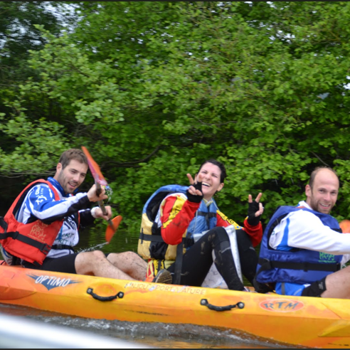 Kayak 3 places - 30 minutes